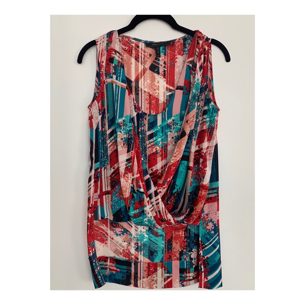 BCBG MaxAzria Half Cropped Blouse